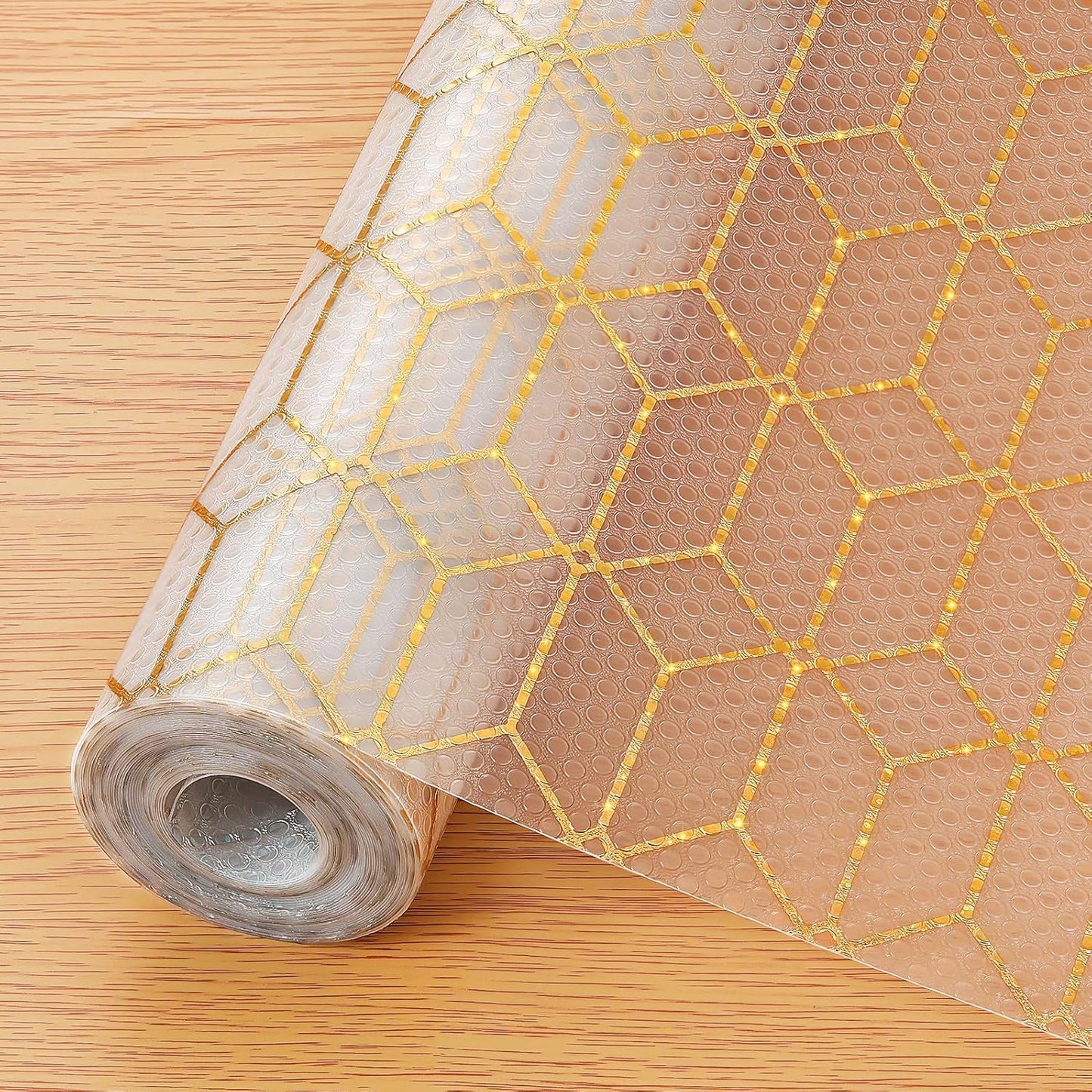 Cooyes Non Adhesive Kitchen Cabinet Liners for Organized Spaces
