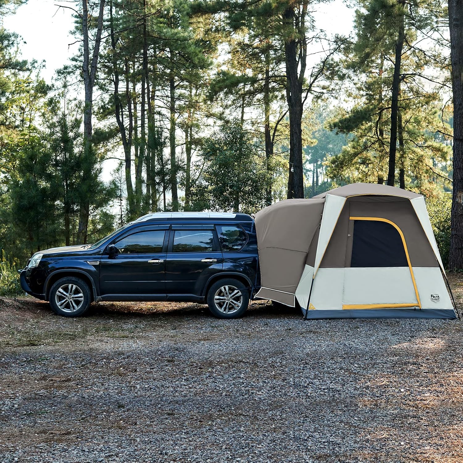 TIMBER RIDGE 5 Person SUV Tent: Weather Resistant, Portable, & Movie Screen