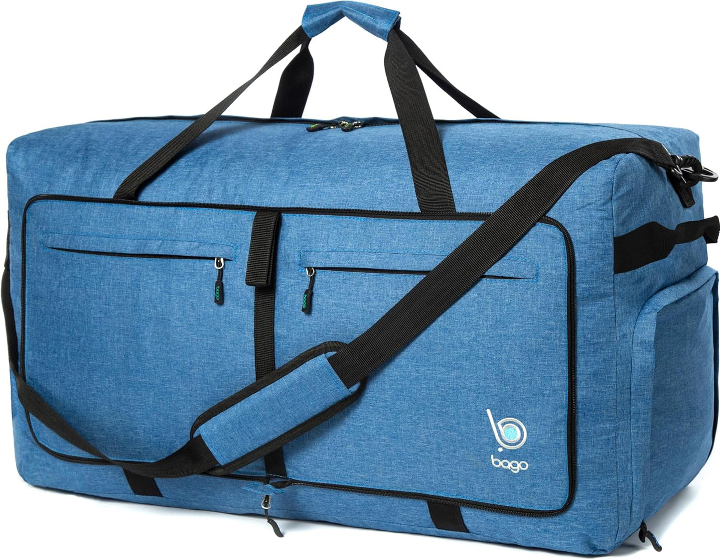 Bago Large Foldable Duffel Bag for Travel - 120L Capacity