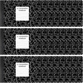 24 Pcs Jr. Composition Notebooks Half Size 4-7/8 x 7-1/2 in - Bulk Set
