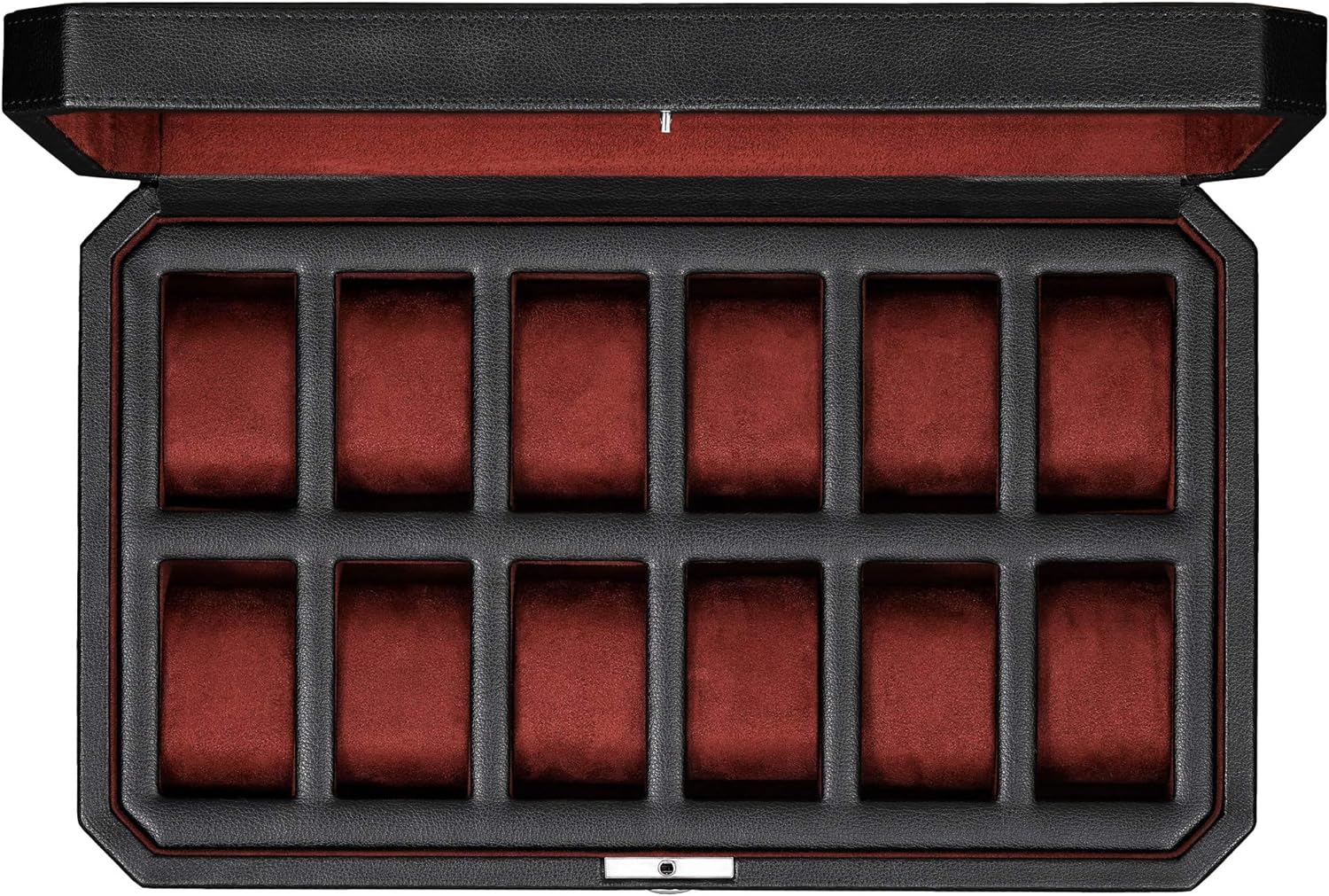 Luxury 12 Slot Watch Box - Stylish Organizer