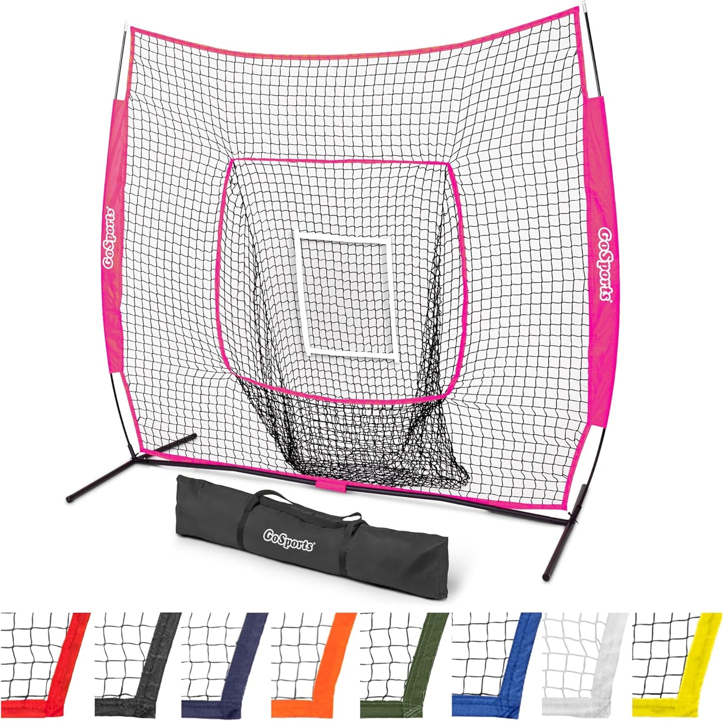 GoSports 7 x 7 ft Baseball & Softball Nets for Training