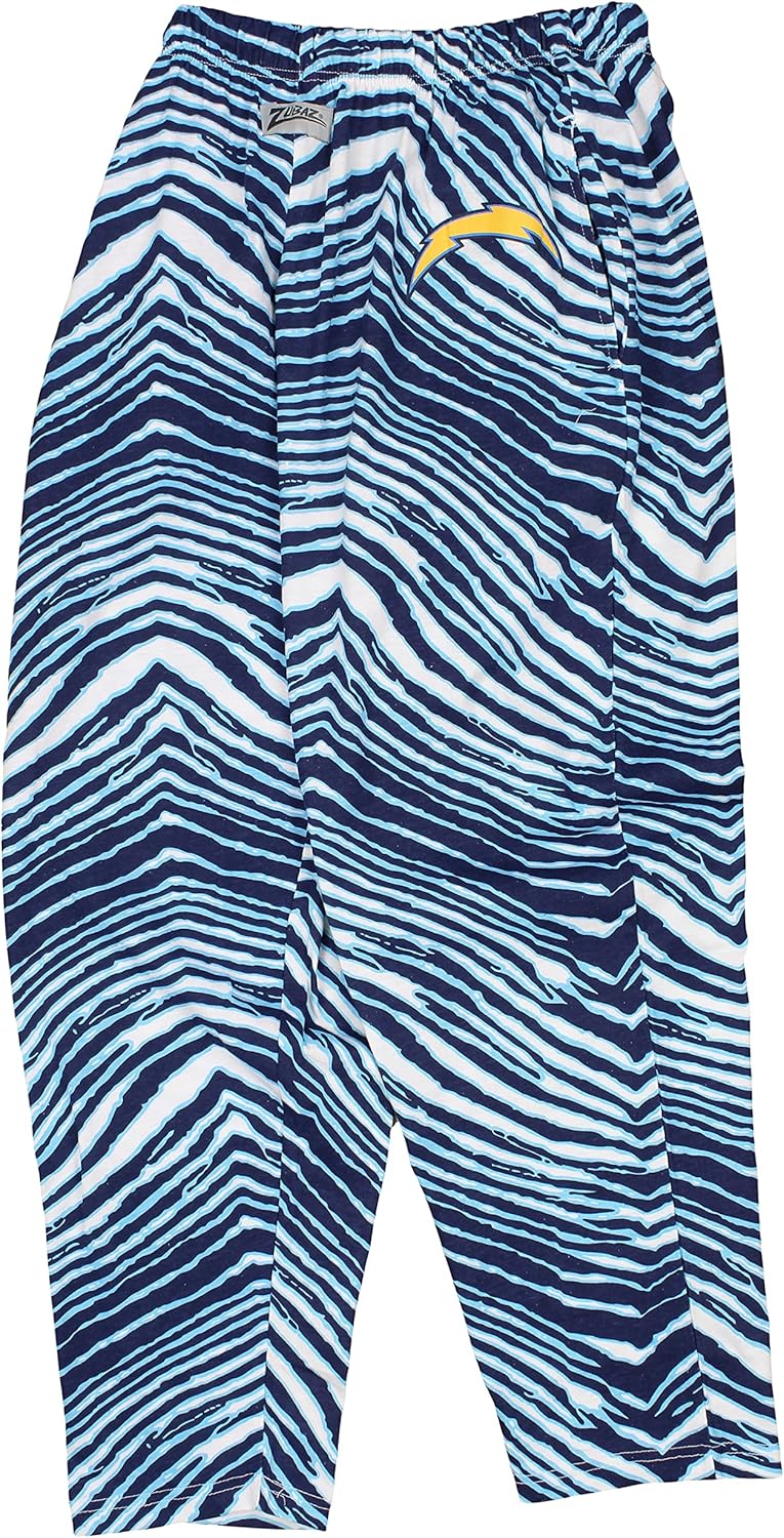 Zubaz Men's Zebra Track Pant: Official NFL Gear for Fans