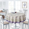 Provence Blanchard Field of Lilacs Tablecloth for Indoor Outdoor Use