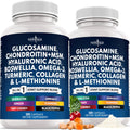 Glucosamine Chondroitin MSM Turmeric Collagen 240 Count - Joint