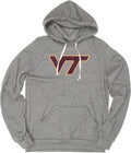 Blue 84 Men's Tri-Blend Hoodie Vintage Icon - Soft, Lightweight Fan