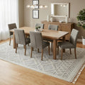 nuLOOM 5x8 Ansley Moroccan Tassel Area Rug - Soft High-Pile Comfort