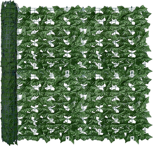 Artificial Ivy Privacy Fence Wall Screen for Garden and Patio