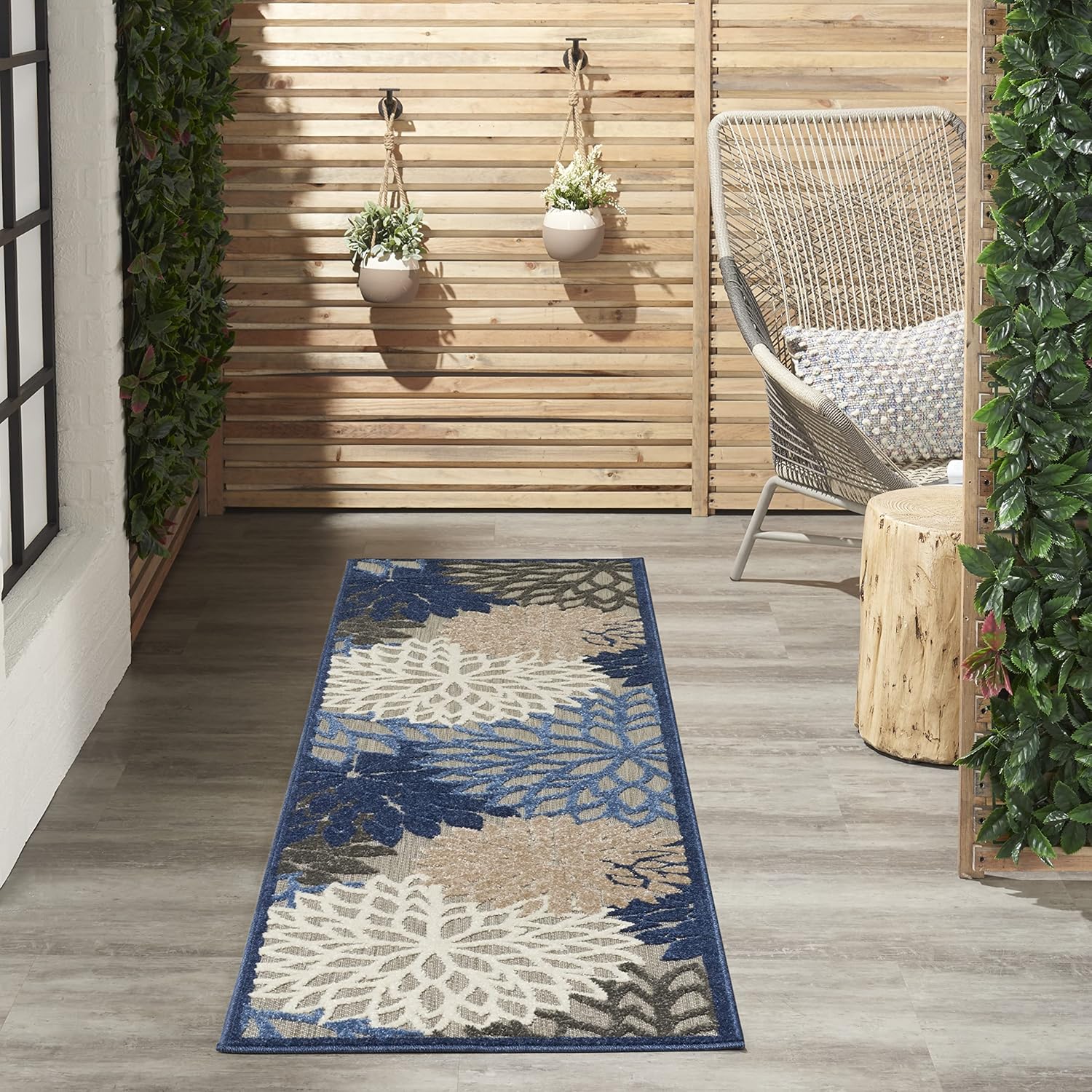 Nourison Aloha Indoor/Outdoor Area Rug for Tropical Vibes