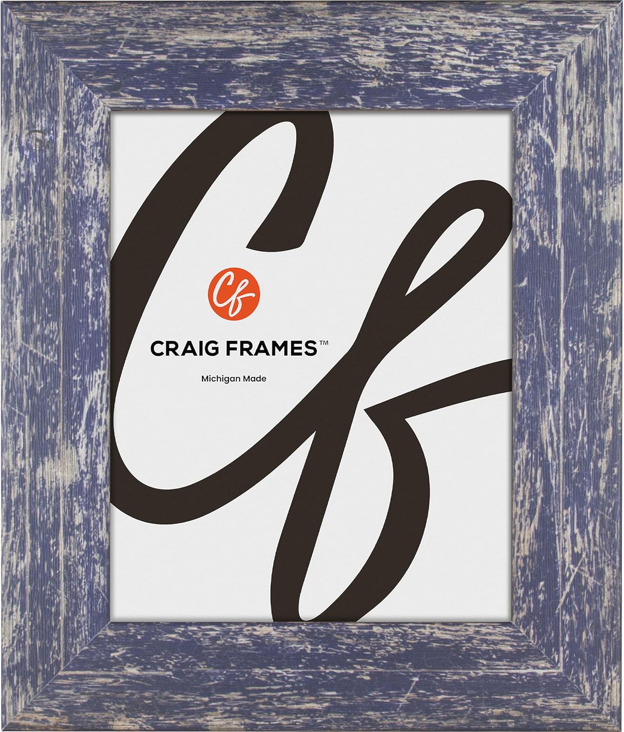 Rustic 22x36 Picture Frame with Faux Barnwood Finish