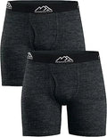 Merino Wool Underwear Mens - 100% Merino Wool Base Layer Boxer Briefs