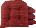 Klear Vu Gripper Overstuffed U-Shaped Chair Cushions 15x15 in - Ditzy