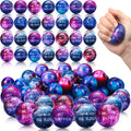 Galaxy Stress Balls 120 Pcs Bulk - Calming Outer Space Fidget Balls