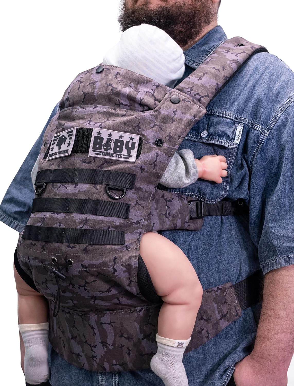 Ergonomic Lumbar Support Baby Carrier by DINICTIS TACTICAL