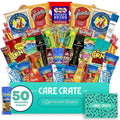 Men's Hearty Snack Box - Ultimate 50-Piece Man Care Package