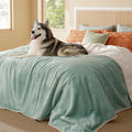 Bedsure Waterproof Blanket for Bed - King Size Reversible Pet