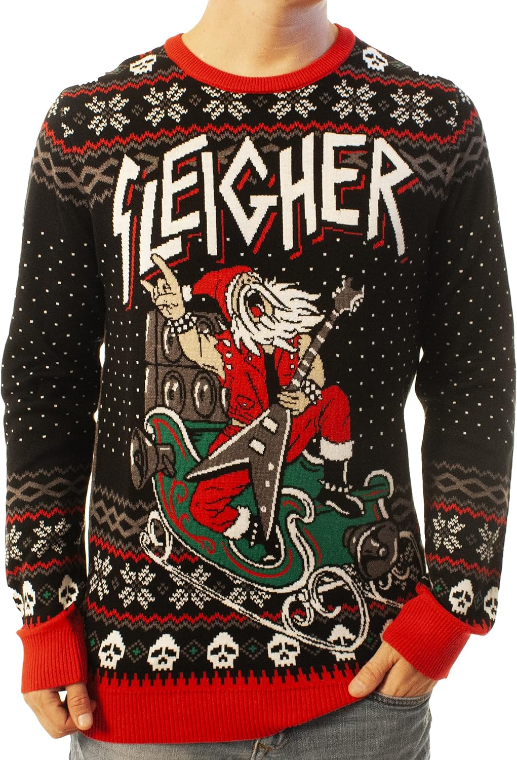 Festive Ugly Christmas Sweater - Stand Out at Your Ugly Christmas Party!