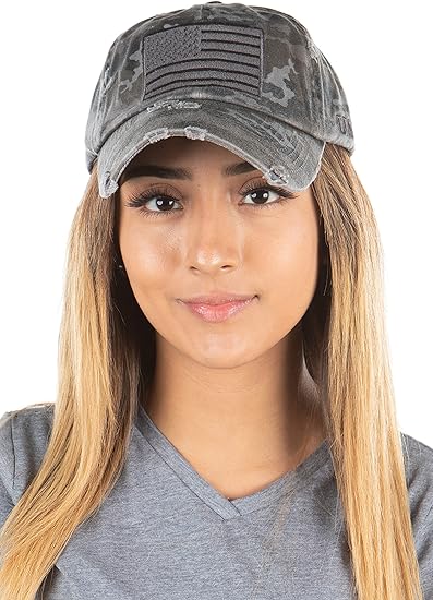 Funky Junque Womens Baseball Cap Distressed Vintage Style Hat
