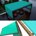 Turquoise 7ft x 16ft Pergola Replacement Canopy - UPF50 Breathable