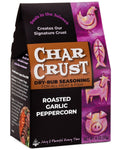 Char Crust Dry-Rub Seasoning Roasted Garlic Peppercorn - Seals in
