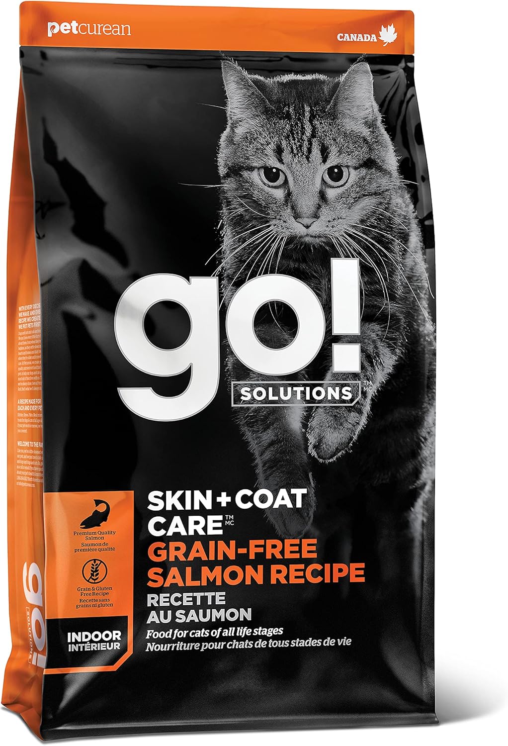 Go! Solutions Skin + Coat Care Dry Cat Food for Healthy Cats