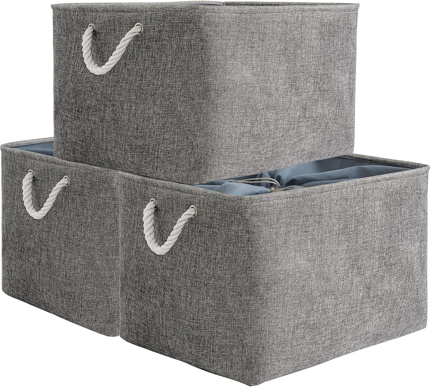 TheWarmHome Storage Baskets for Organizing Your Home Space