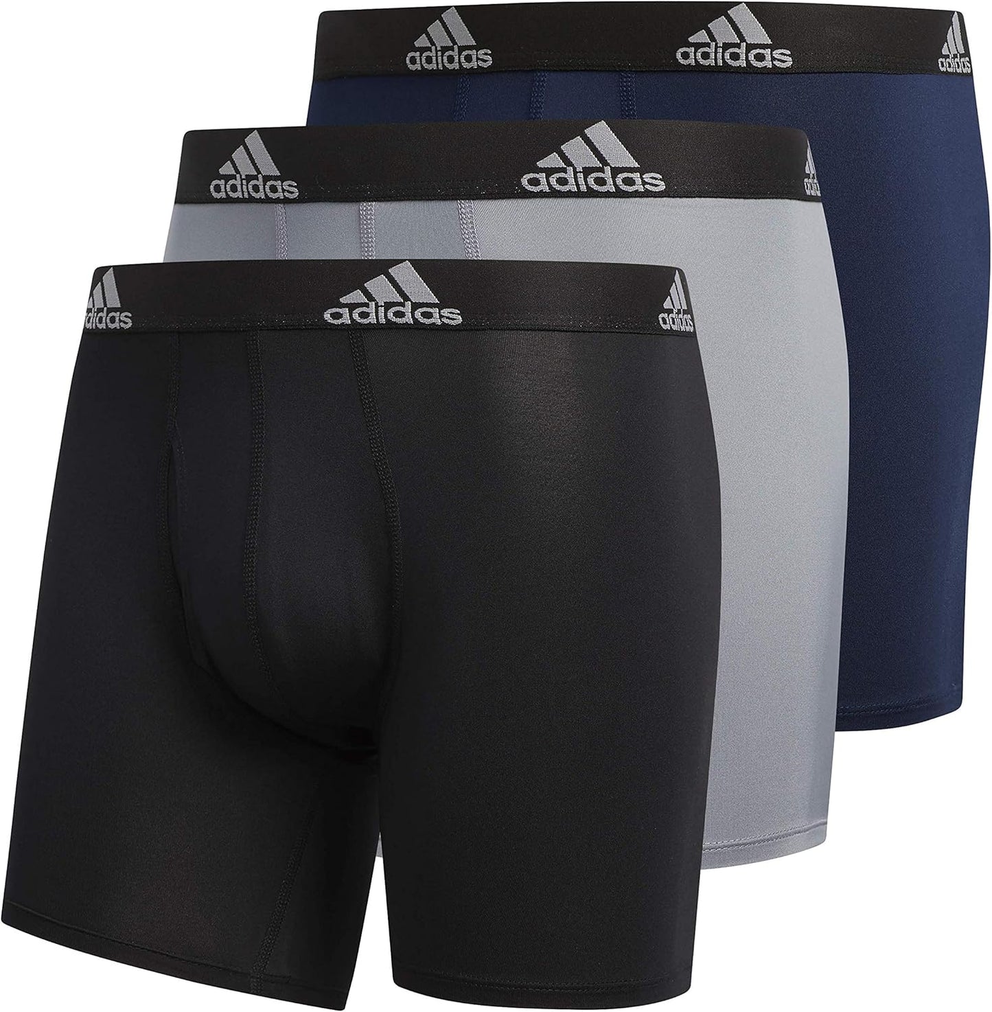 Stay Comfortable: adidas Men's Performance Boxer Briefs x3