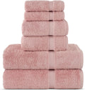 Chakir Turkish Linens Luxury Spa Quality 6-Piece Towel Set - Plush