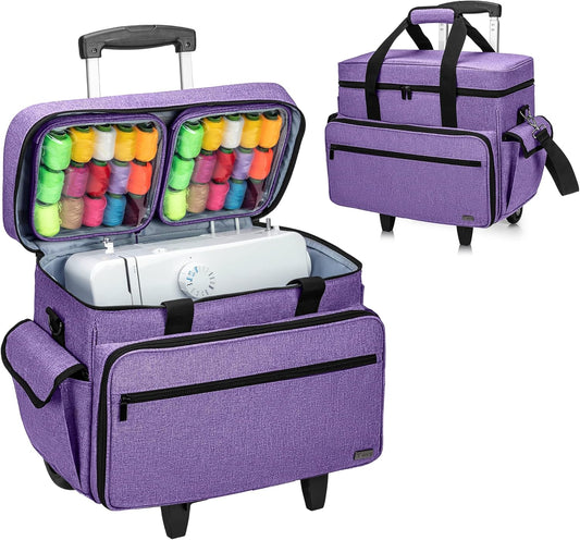 Roll in Style With Teamoy Rolling Sewing Machine Case