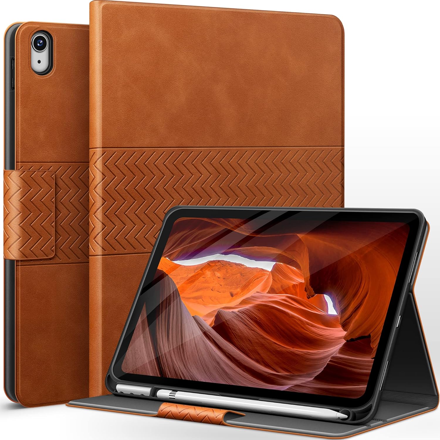 auaua Case for iPad 11th Gen 11 Inch with Pencil Holder