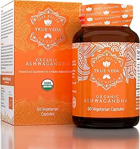 Organic Ashwagandha Capsules - KSM-66 for Natural Wellness