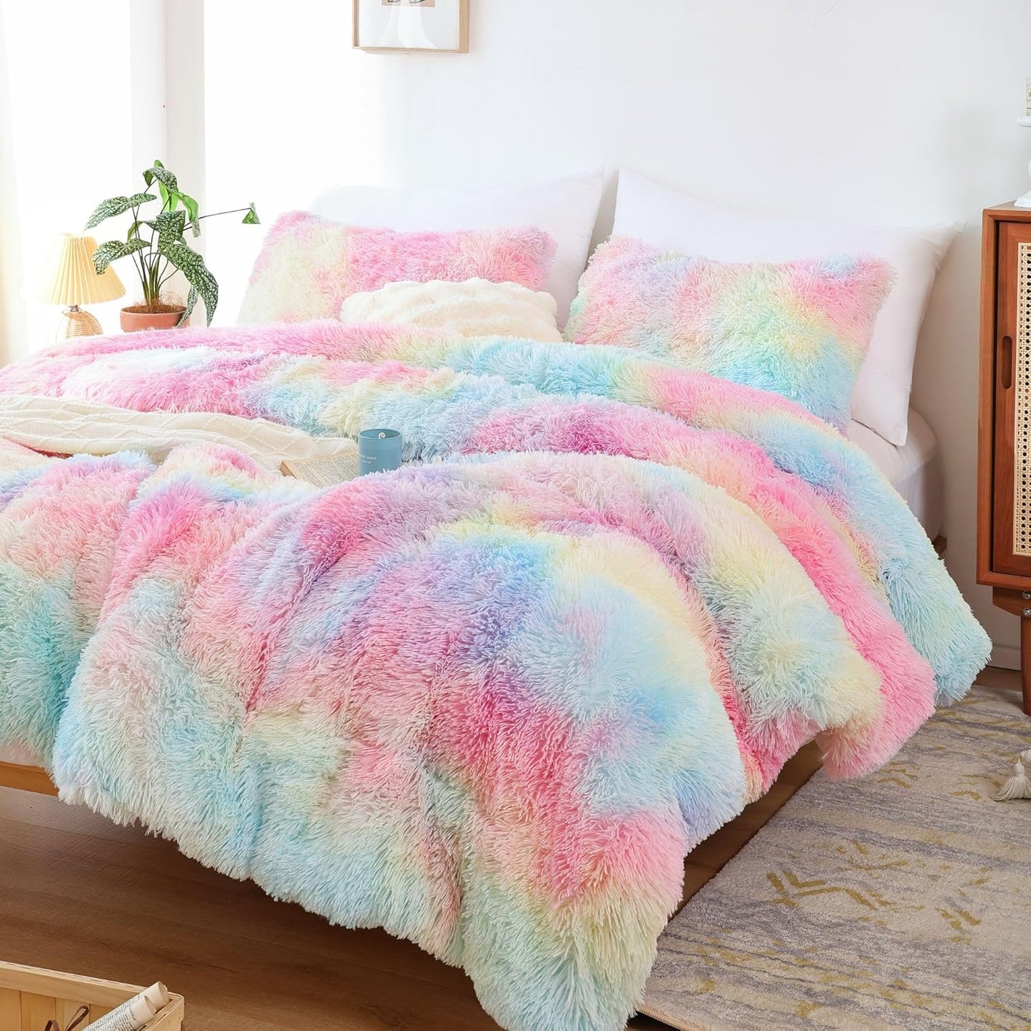 Smoofy Fluffy Twin Comforter Set for Ultimate Cozy Comfort