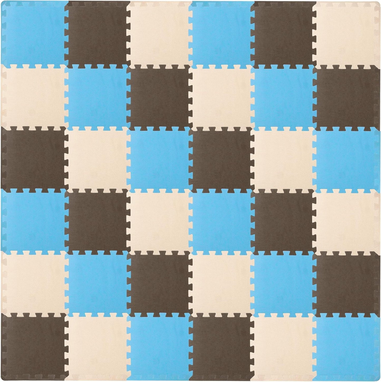 ProSource Foam Puzzle Floor Play Mat for Kids - Safe & Durable