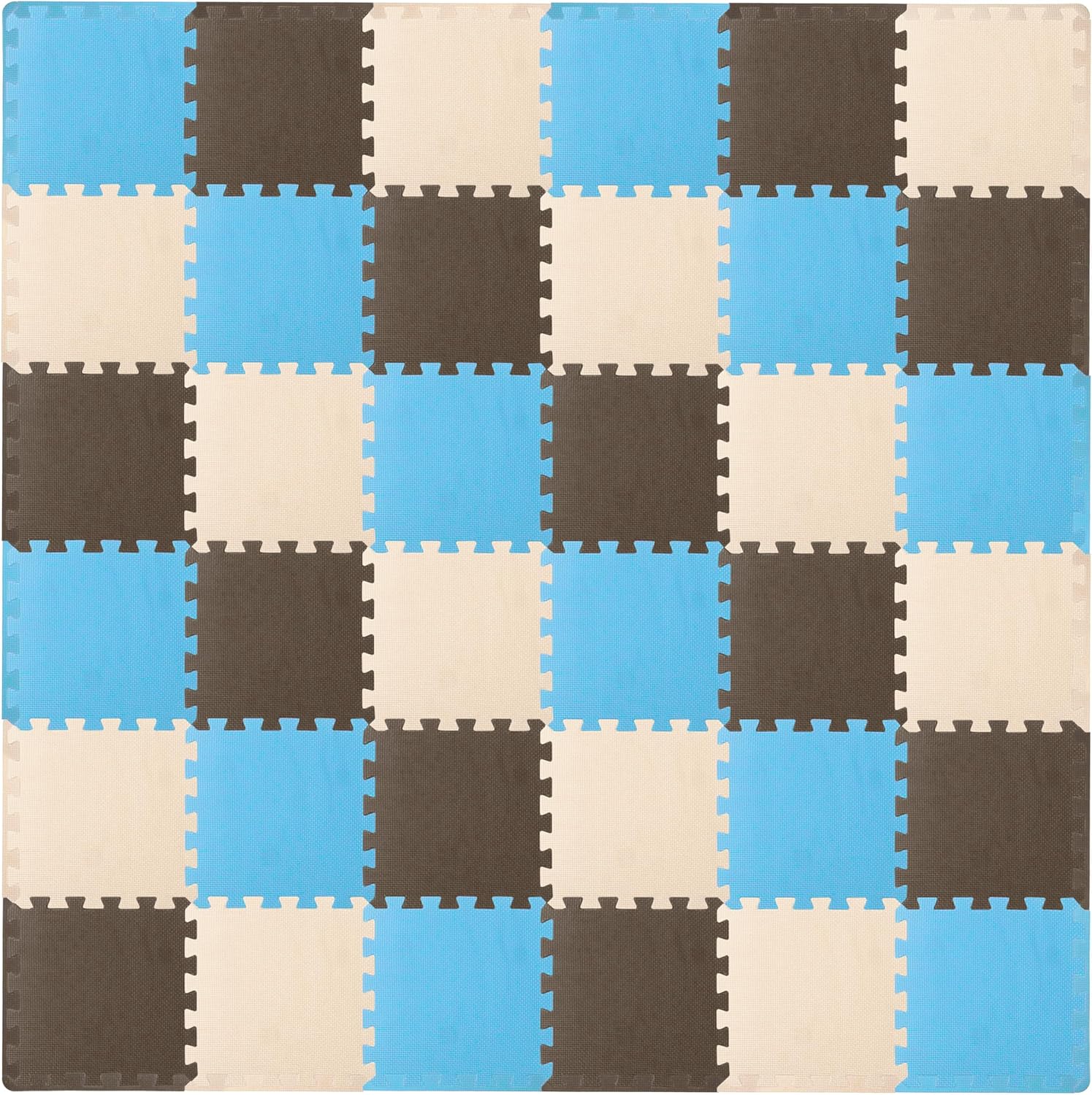 ProSource Foam Puzzle Floor Play Mat for Kids - Safe & Durable