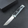 Carrot Knife Tactical Locking Folding Knife - Compact EDC Tanto