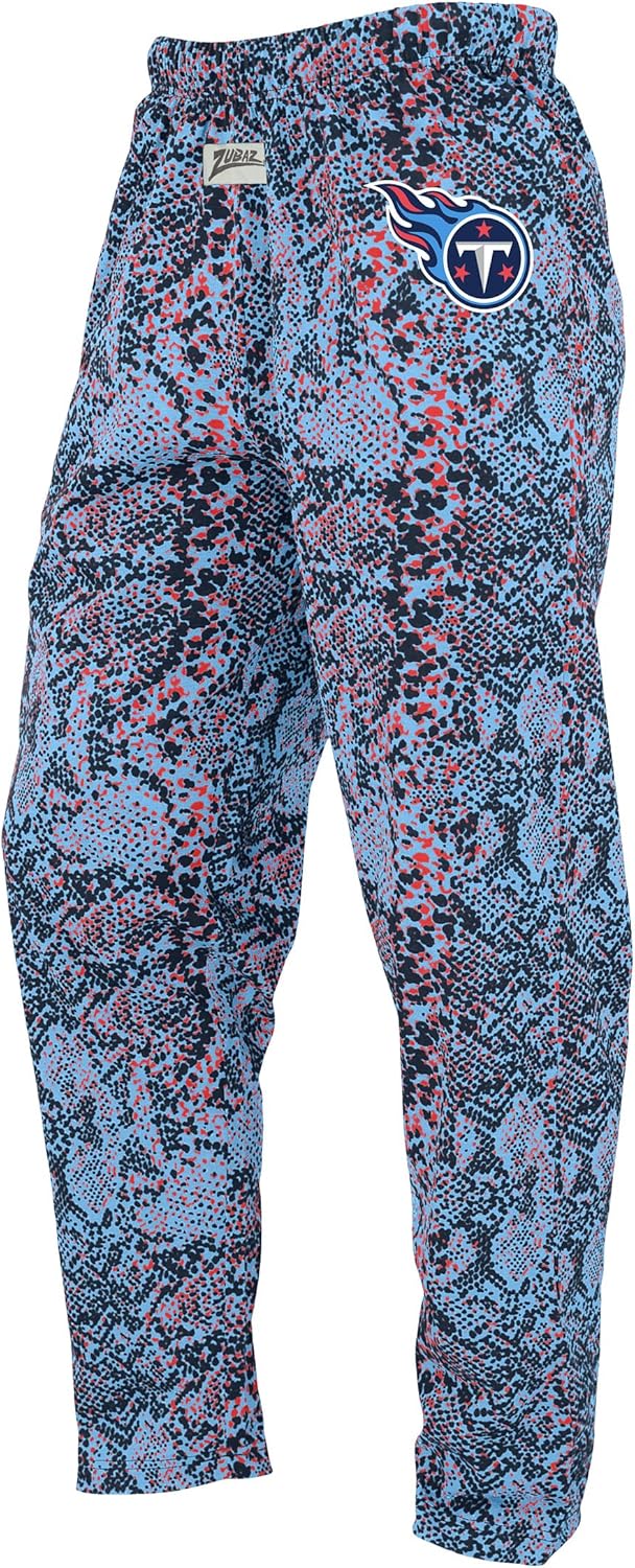 Zubaz NFL Z88 Team Logo Pants for Game Day or Lounge Wear