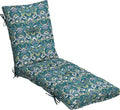 Outdoor Plush Tufted Chaise Cushion 76 x 22 - Water Repellent Comfort