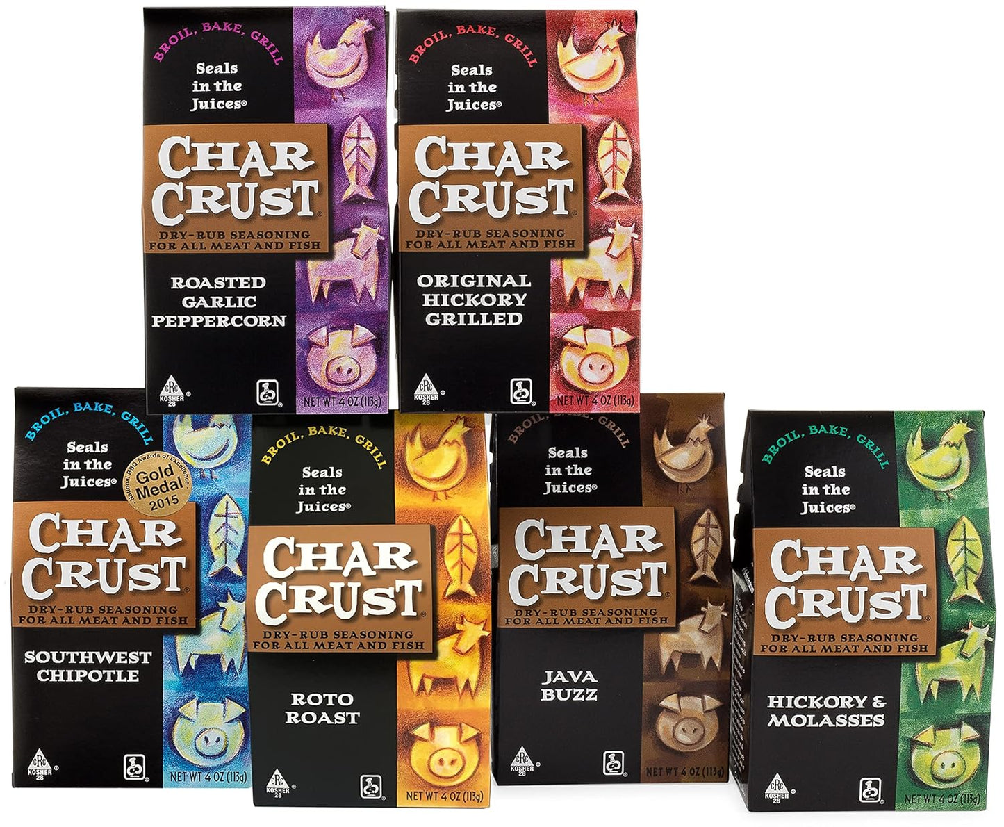 Char Crust Dry-Rub Seasoning for Perfect Steak Lovers Meals
