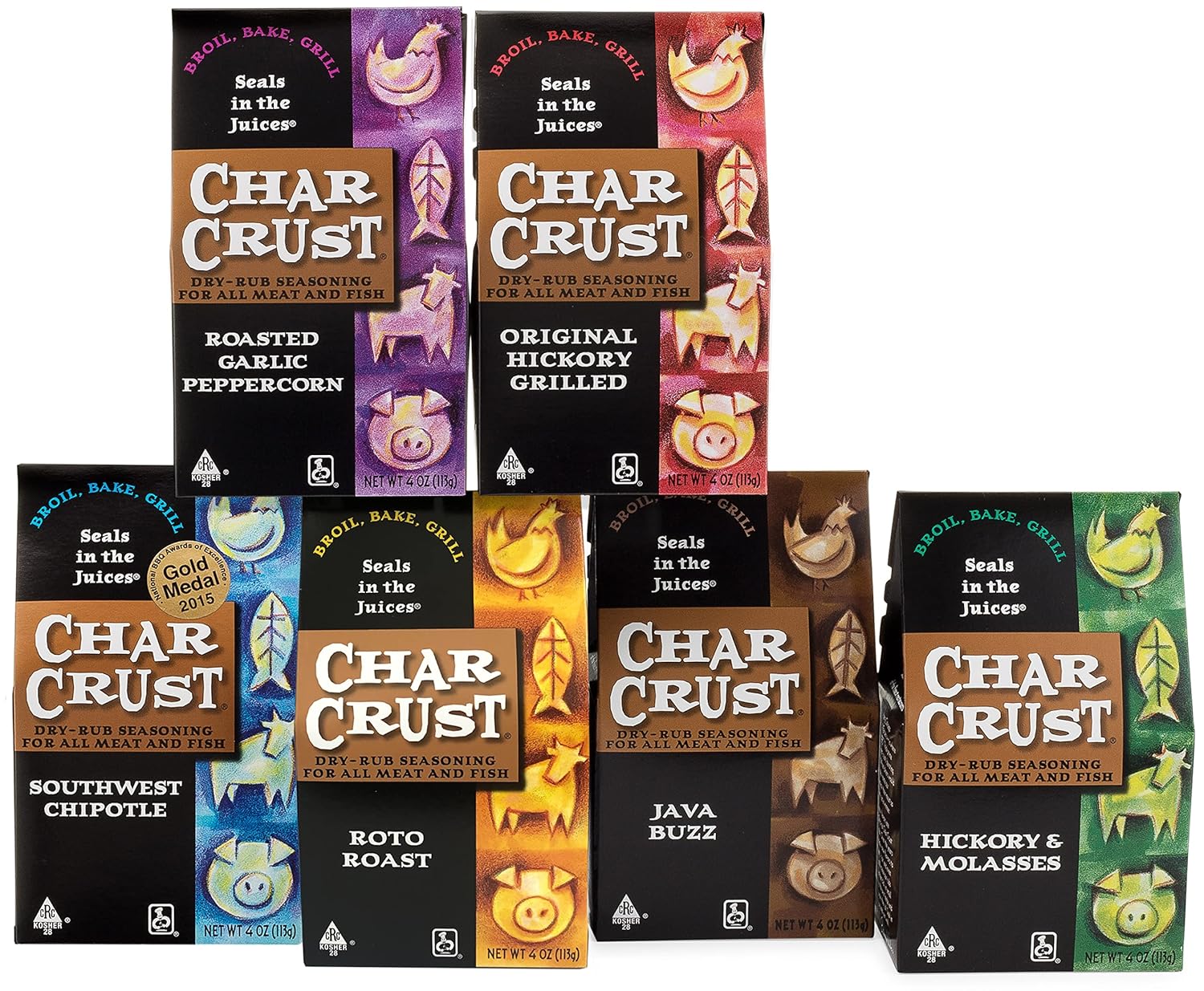 Char Crust Dry-Rub Seasoning for Perfect Steak Lovers Meals