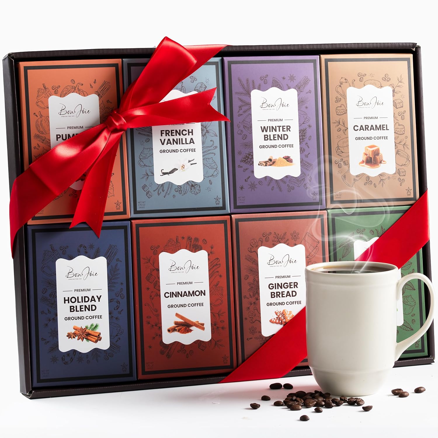 Coffee Gifts Set For Coffee Lovers - Ground Coffee Sampler