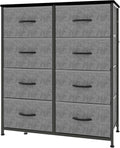 OLIXIS Dresser for Bedroom, 8 Storage Fabric Drawers - Space-Saving