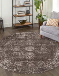 Unique Loom Sofia Collection Area Rug - Casino 5ft 3in Round