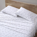 Full Sheets Cotton Percale Bedding Set - Crisp, Dorm-Ready Comfort