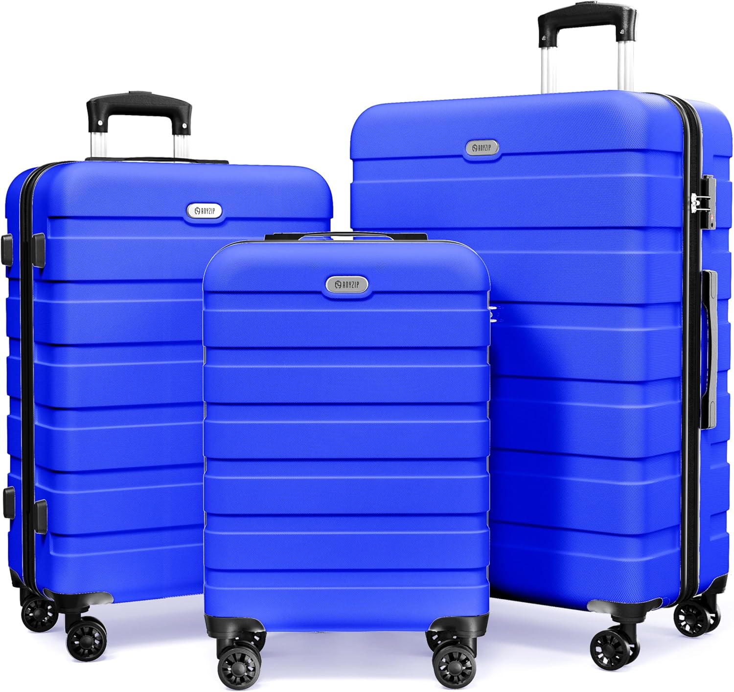 AnyZip Luggage Sets 3 Piece Hardshell Suitcase Set for Travel