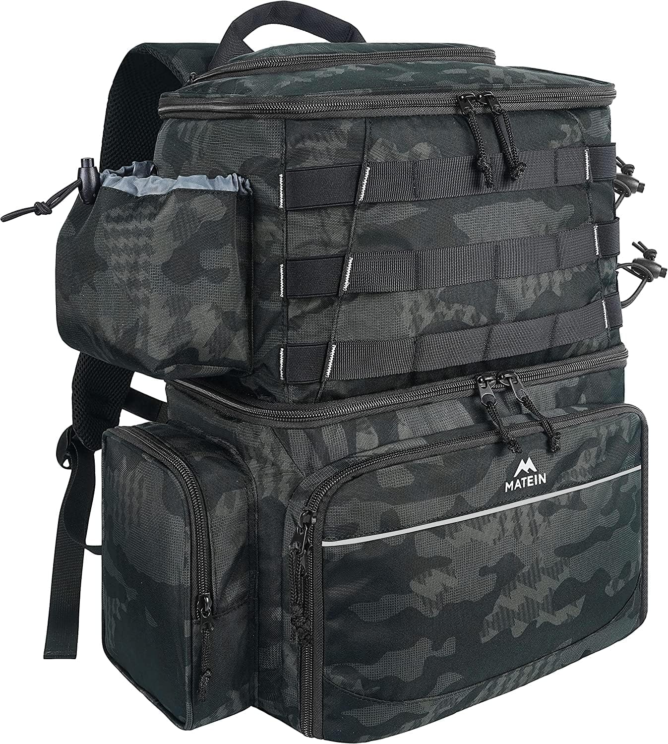 Waterproof Fishing Backpack with Cooler & Rod Holders