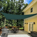 TANG 11ft x 12ft Sun Shade Sail Rectangle Outdoor Canopy - UV Block