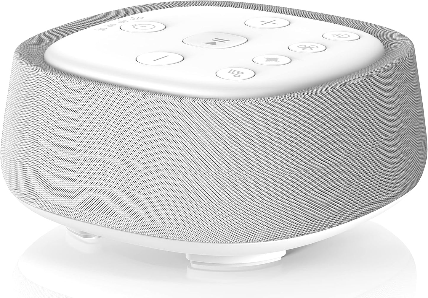 Portable White Noise Machine - 28 Soothing Sounds, Rechargeable, Auto-Off Timer