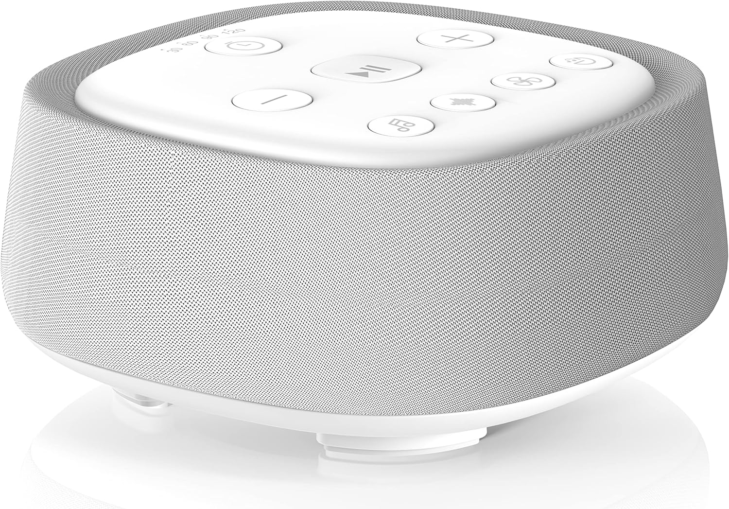 Portable White Noise Machine - 28 Soothing Sounds, Rechargeable, Auto-Off Timer