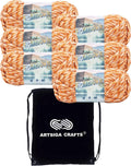 Hometown San Juan Sunset Bulky Yarn 6-Skein Pack - Cozy, Same Dye Lot