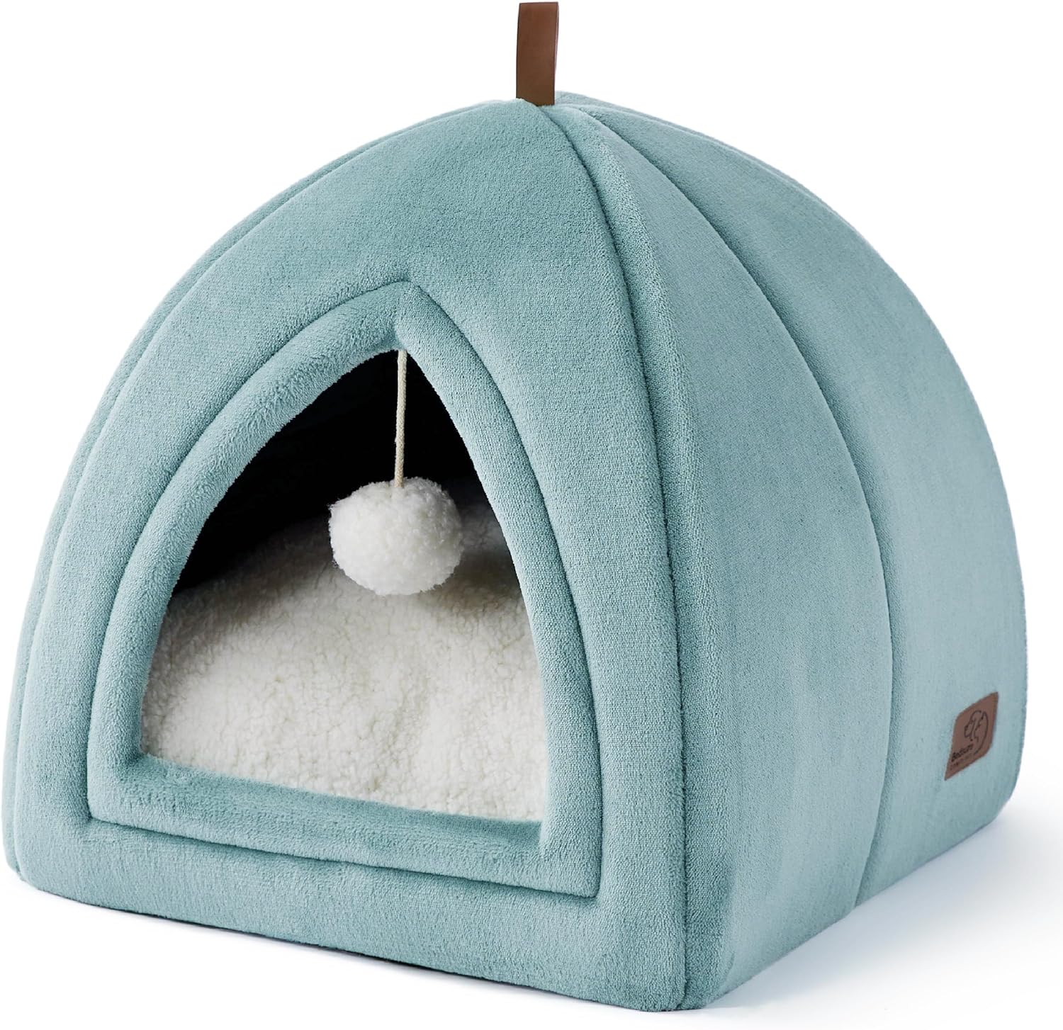 Bedsure Cat Beds for Indoor - Cozy 2 in 1 Cat Cave House